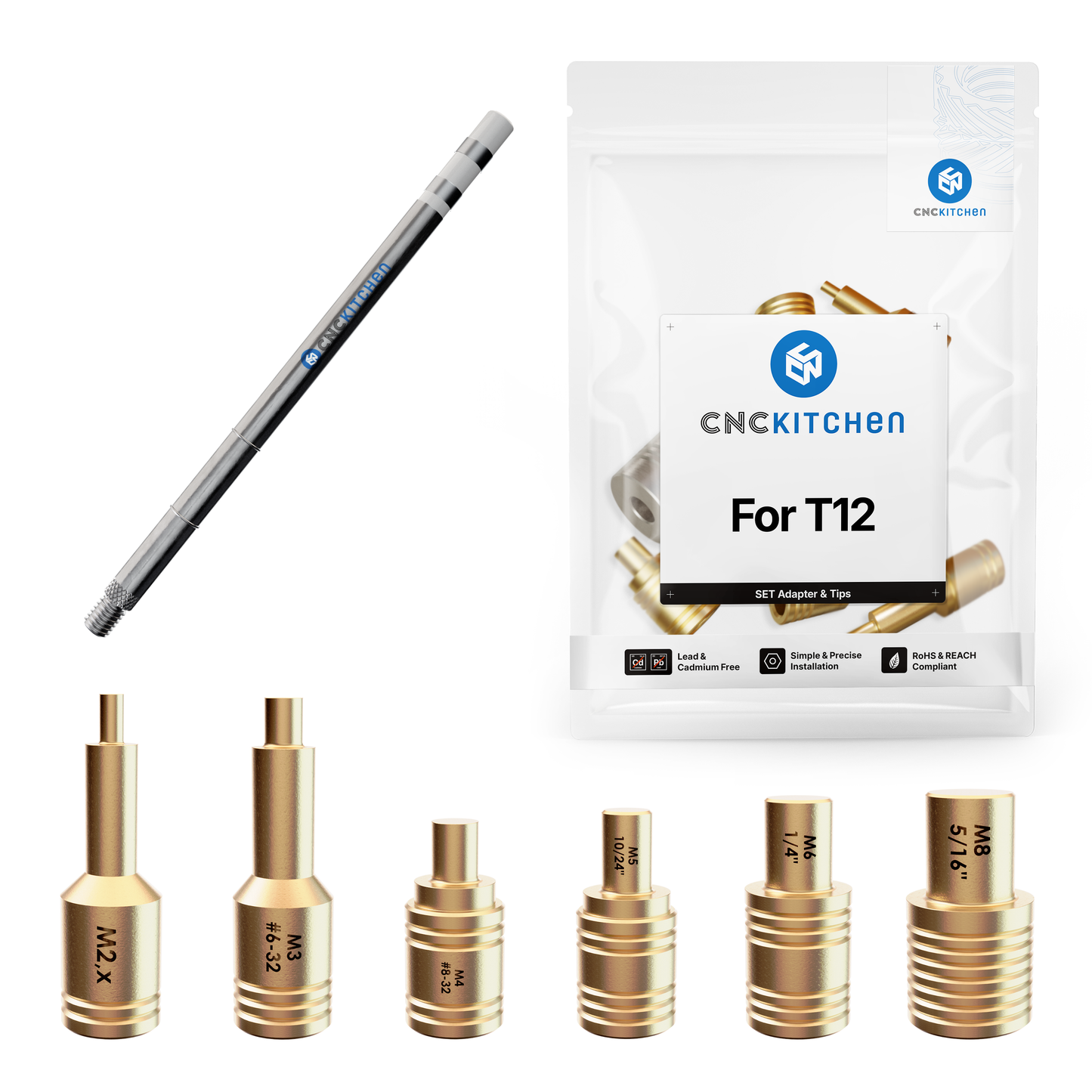 Soldering Iron Adapters and Tips for Inserts