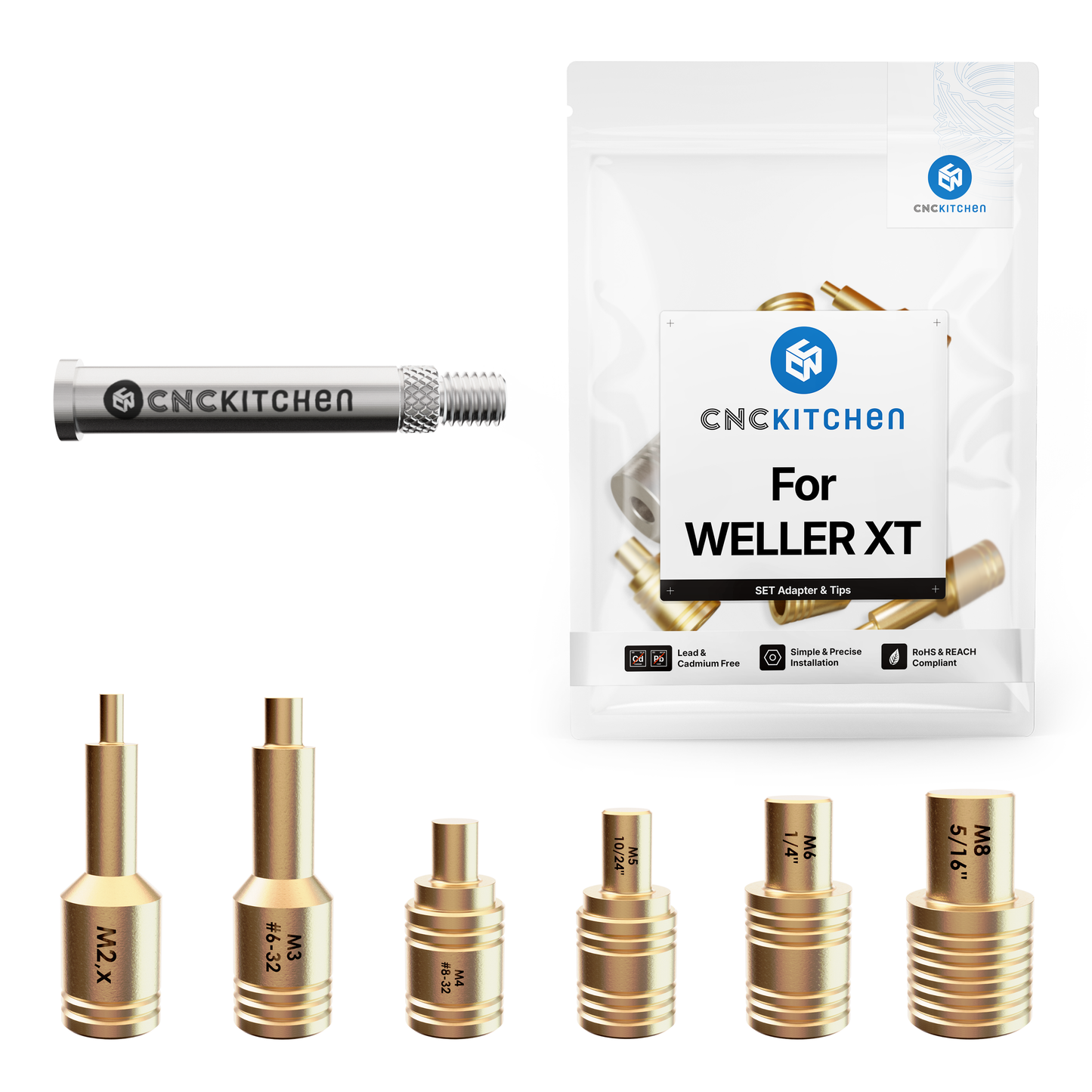 Soldering Iron Adapters and Tips for Inserts