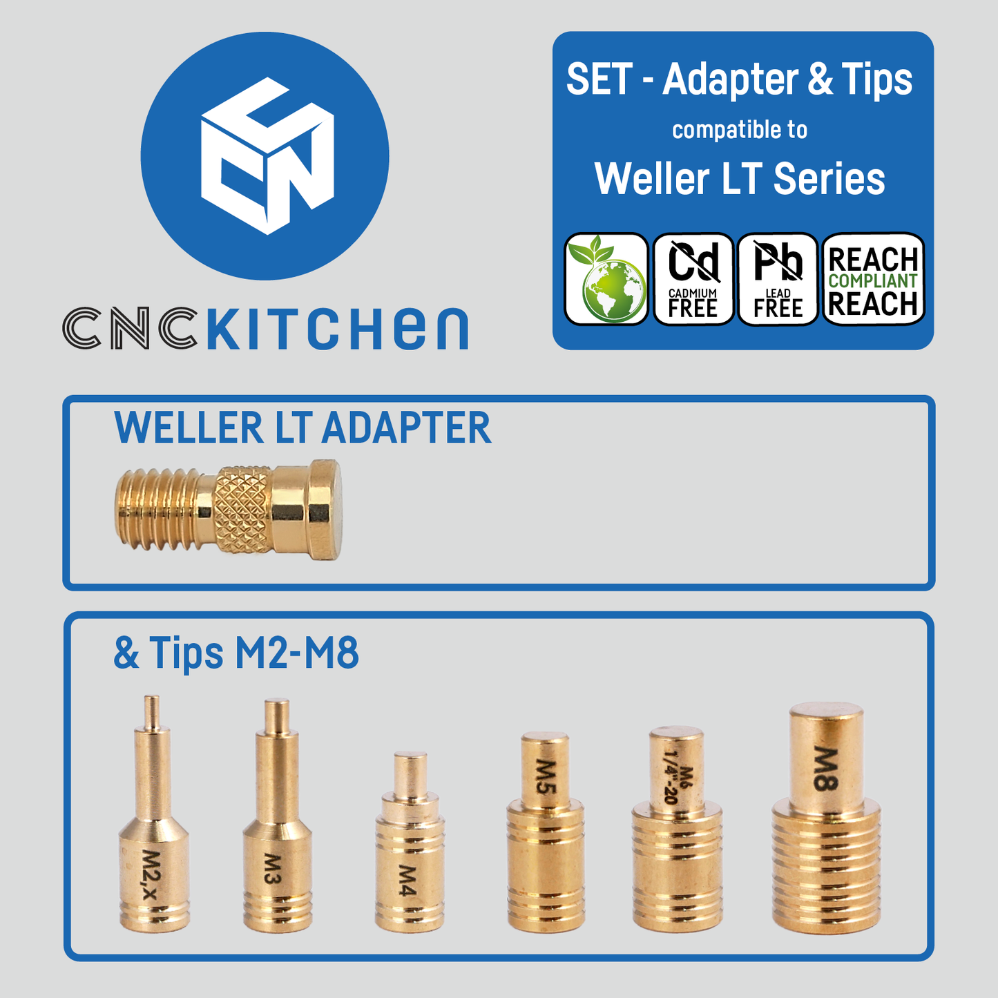 Soldering Iron Adapters and Tips for Inserts