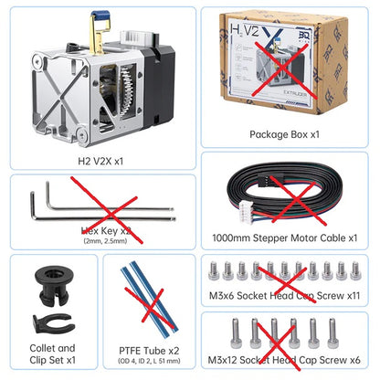 BIQU H2 V2X Extruder [open-box]