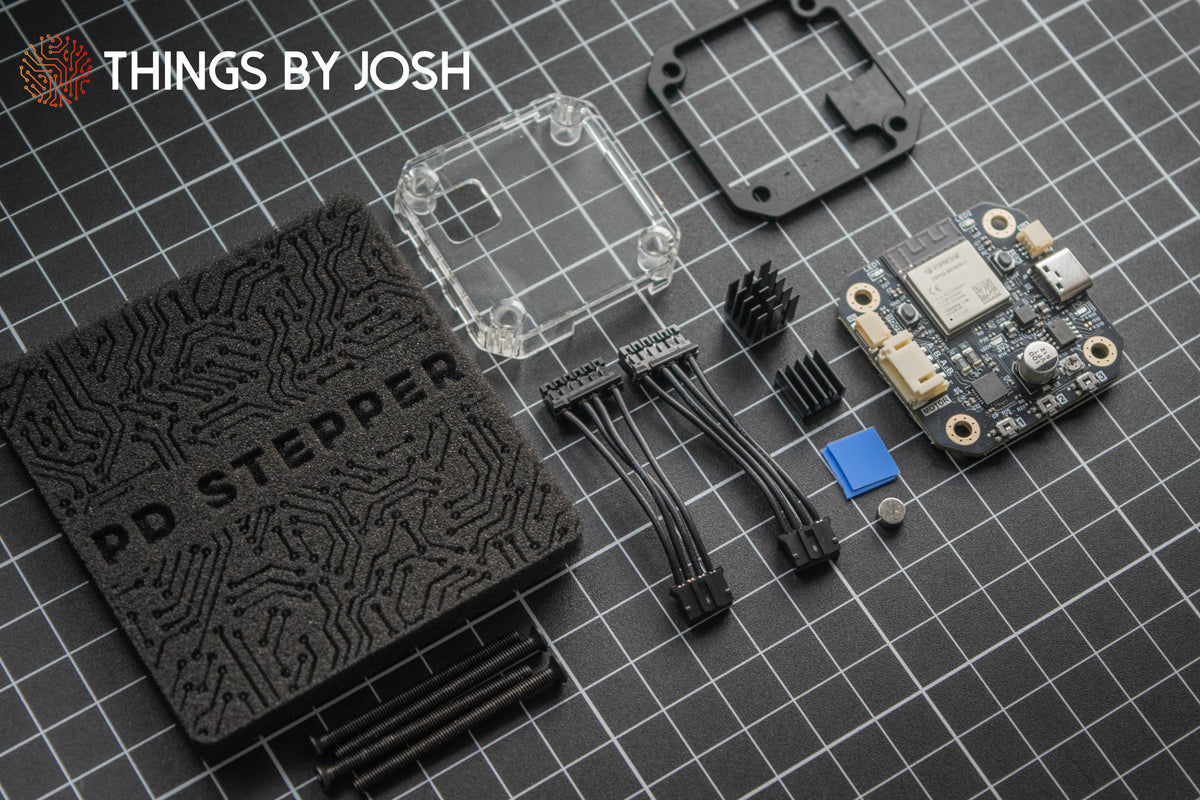 PD Stepper – USB PD Powered Nema 17 Stepper Driver & Controller – Vector 3D
