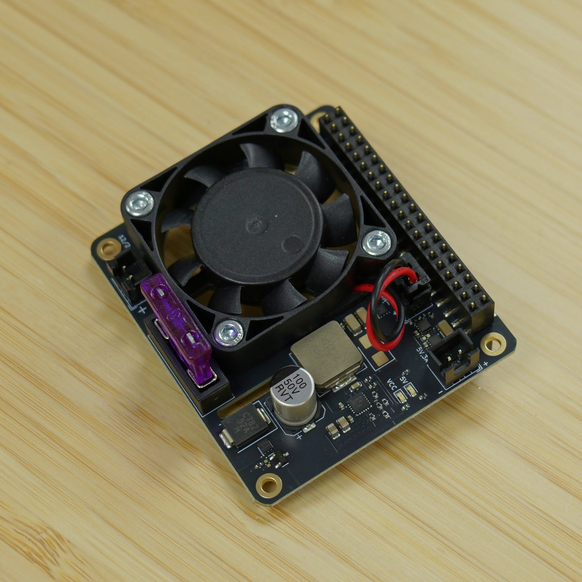 ElectriPi – 12-24V to 5V Converter for Raspberry Pi & SBCs – Vector 3D