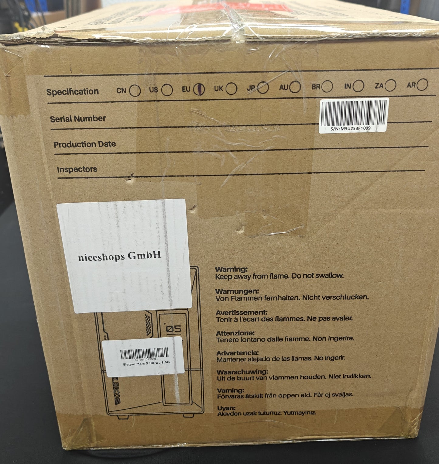Elegoo Mars 5 Ultra [Open-box]