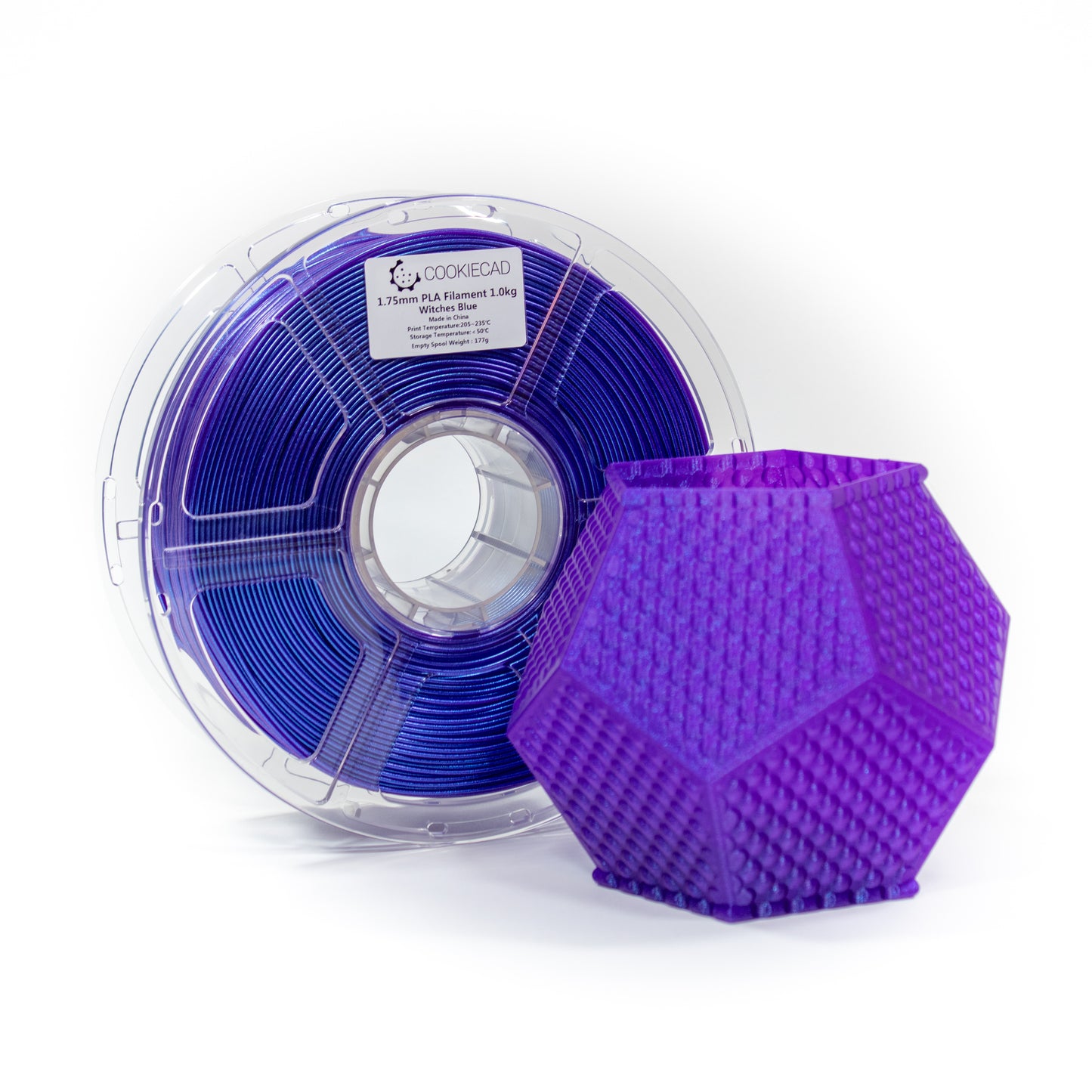 Witches Blue PLA Filament 1.75mm 1kg