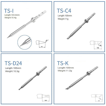 PINECIL Soldering Normal Tip Set (Thick)