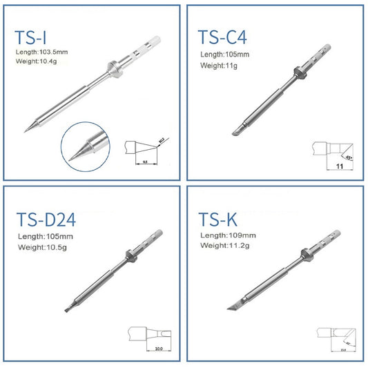 PINECIL Soldering Normal Tip Set (Thick)