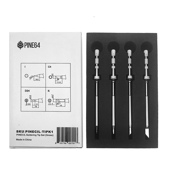 PINECIL Soldering Normal Tip Set (Thick)