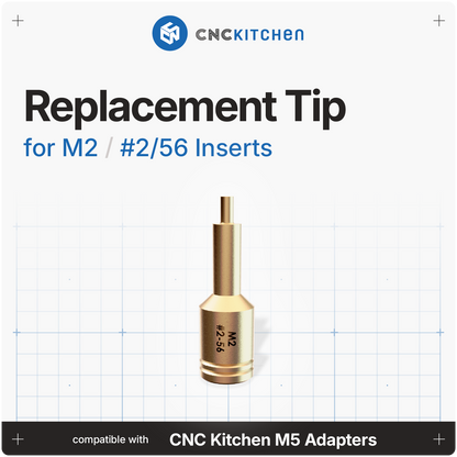 Replacement Insert Tips M2, M2.5, M3