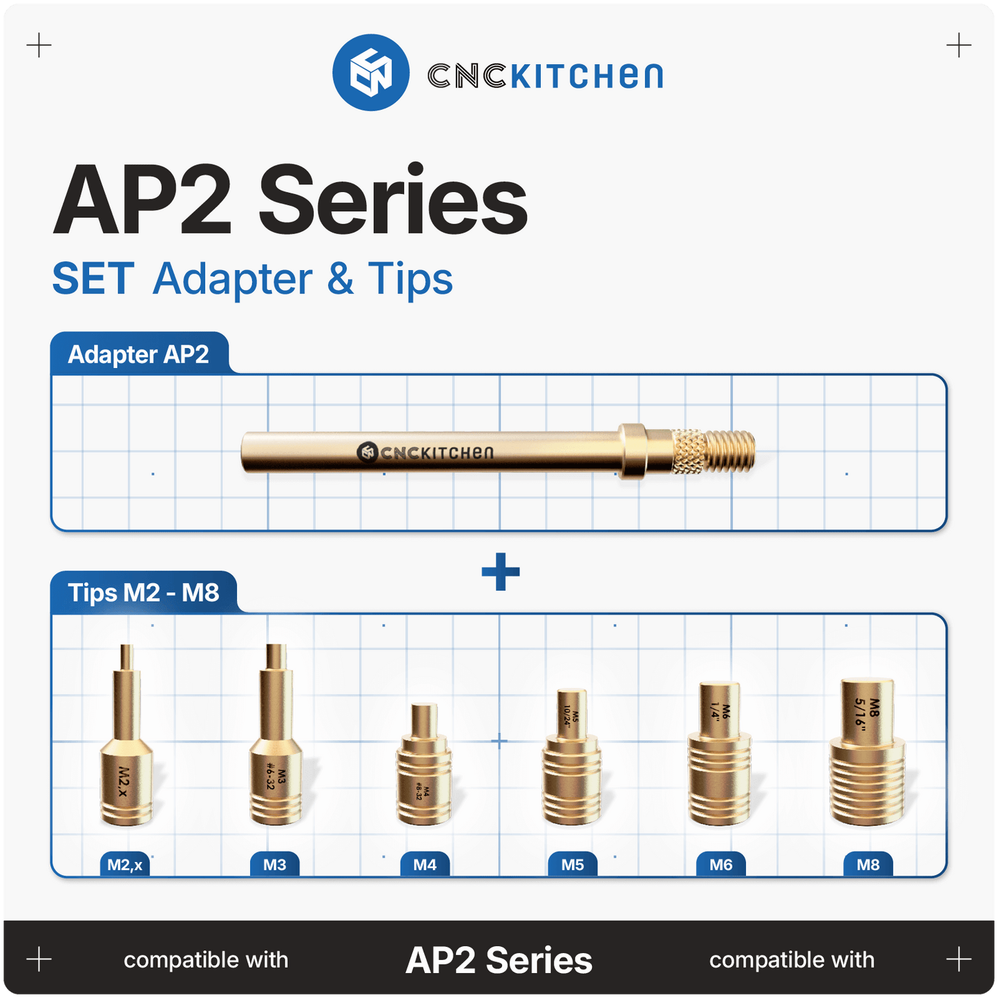 Soldering Iron Adapters and Tips for Inserts (See Variants)